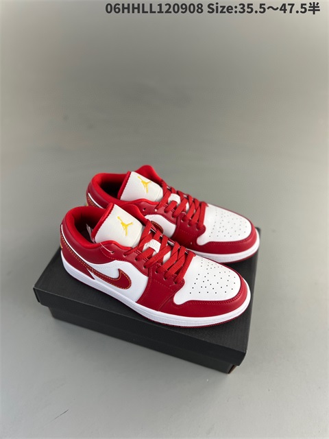 women air jordan 1 shoes H 2023-10-26-336